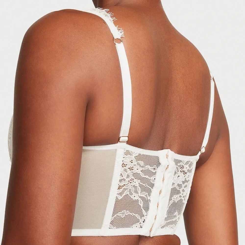 Victoria’s Secret Corset Top | Dream Angels Lace | Small | NWT 32DD 34DD - Picture 5 of 6